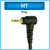 4-103MT 2 wire Earphone with PTT switch for FV300,T6500 - comprar online