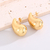 ARETES GOTAS MEDIANA DORADA RODIO - comprar online