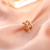 EARCUFF PLATEADO DOBLE Y BRILLANTES en internet