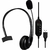 Headset Office Fortrek FK 731A USB Preto