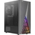 Gabinete Gamer Aerocool Delta Preto RGB Latetal Vidro