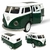 Carrinho De Ferro Miniatura Kombi De Metal Abre A Porta Inativo na internet