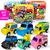 Kit 24 Carrinhos De Brinquedo Fricção Kit Com Carros + Bolsa