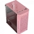 Imagem do Gabinete Gamer Aerocool Trinity Mini Rosa Lateral Vidro