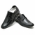 Sapato Casual Conforto Couro De Carneiro Preto