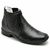 Botina Casual Conforto Couro Preto - RT1601FLOPTO