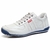 Sapatênis Casual Conforto Couro Off White - comprar online