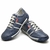 Sapatênis Casual Conforto Couro Azul - comprar online