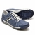 Sapatênis Casual Conforto Couro Azul - comprar online