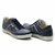 Sapatênis Casual Conforto Couro Azul - comprar online