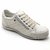 Sapatênis Casual Conforto Couro Off White