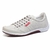 Sapatênis Casual Conforto Couro Off White - comprar online