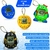 Kit 4 Bichinho Virtual Tamagotchi Original 168 Animais