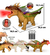 Imagem do Dinossauro De Brinquedo Solta Fumaça Com Som E Luz Led Anda