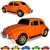 Carrinho De Brinquedo Fusca Beetle 1970 Carro Antigo Classic na internet