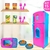 Imagem do Kit Cozinha De Brinquedo Geladeira + Microondas Infantil