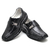 Sapato Conforto Couro Masculino Preto - comprar online