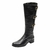 Bota Montaria Feminina Cano Longo Couro Comfort - ECT2411COPTO na internet