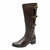 Bota Texana Feminina Cano Longo Couro Comfort - ECT2411COCFE na internet