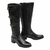 Bota Montaria Feminina Cano Longo Couro Comfort - ECT2411COPTO na internet