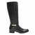 Bota Montaria Feminina Cano Longo Couro Comfort - ECT2423COPTO