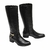 Bota Montaria Feminina Cano Longo Couro Comfort - ECT2423COPTO