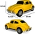 Carrinho De Brinquedo Fusca Beetle 1970 Carro Antigo Classic - comprar online