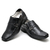 Sapato Casual Conforto Couro Preto - comprar online