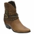 Bota Texana Feminina Cano Médio Couro Fóssil Tabaco - ECT2753FOTBC - comprar online