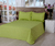 Cobre Leito Matelassado Classic Queen 03 Peças Verde