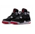 Tênis Air Jordan 4 Retro Bred Preto Vermelho