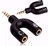 Adaptador Splitter Headset Fone Microfone P2xP3 - comprar online