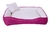 Cama Para Pet Cães E Gatos Sherpa Porte Medio Pink