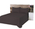 Cobre Leito Matelassado Classic Queen 03 Pçs Marrom - comprar online