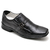 Sapato Casual Conforto Couro Preto - comprar online