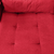 Sofá Retrátil e Reclinável Coliseu - Molas ensacadas - Espuma D33 - Fibra siliconada - Veludo Importado - Vermelho