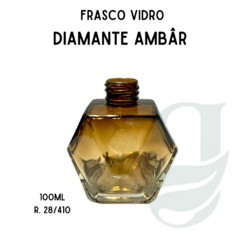 FRASCO VD 100ml R.28/410 DIAMANTE ÂMBAR