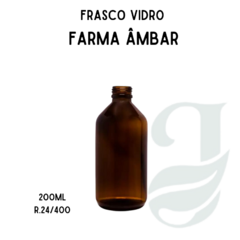 FRASCO VD 200ml R.24/400 FARMA AMBAR