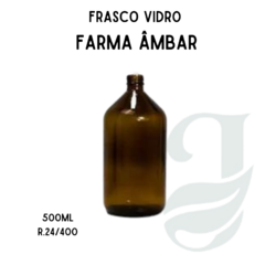 FRASCO VD 500ml R.24/400 FARMA AMBAR