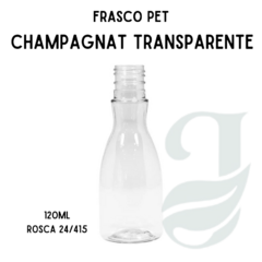 FRASCO PET 120ml R.24/415 CHAMPAGNAT TRANSP