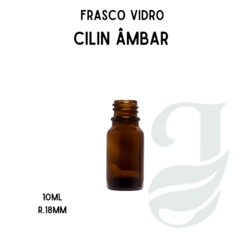FRASCO VD 10ml R.18mm CILIN AMBAR