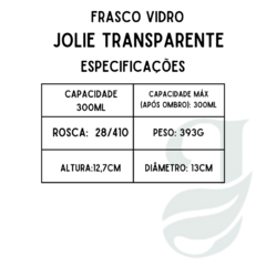 FRASCO VD 300ml R.28/410 JOLIE TRANSP - comprar online