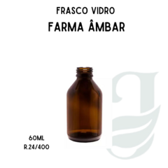 FRASCO VD 60ml R.24/400 FARMA AMBAR