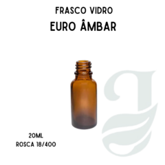 FRASCO VD 20ml R.18/400 EURO ÂMBAR