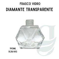 FRASCO VD 190ml R.28/410 DIAMANTE TRANSP