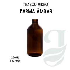 FRASCO VD 250ml R.24/400 FARMA ÄMBAR