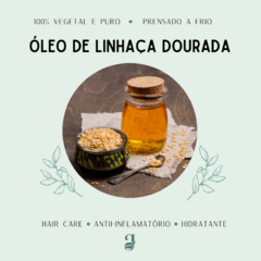 ÓLEO DE LINHAÇA DOURADA