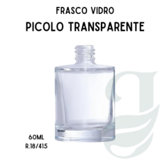 FRASCO VD 60ml R.18/415 PICOLO CILIN TRANSP