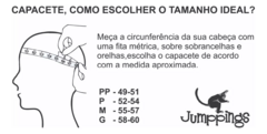 Capacete Jumppings - Preto na internet