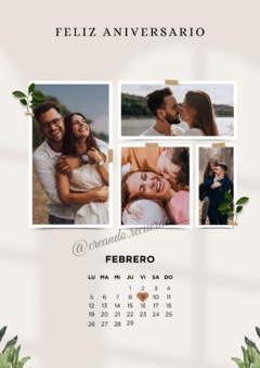 Cuadro calendario - comprar online